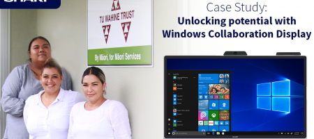 Teamwork without borders: Tu Wahine Trust and Windows Collaboration Display