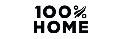 100% Home Logo