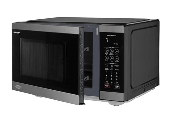 26L Flatbed 900W Microwave