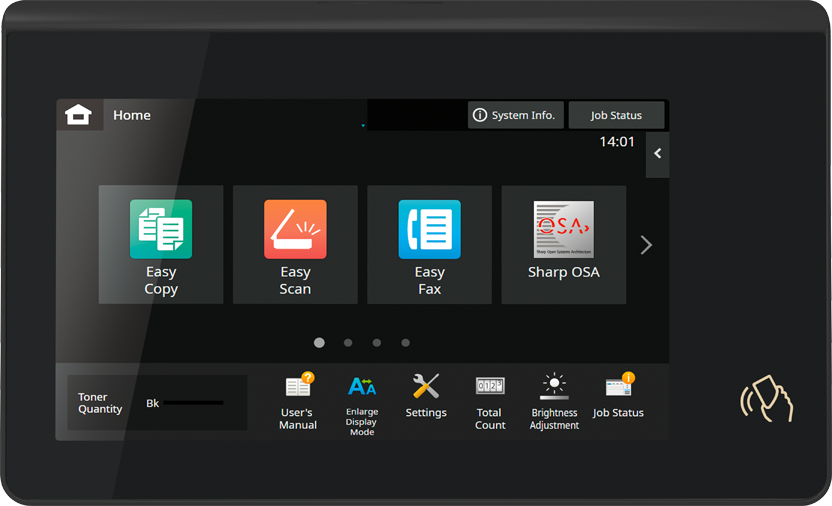 Desktop A4 Mono MFP - BPB537WR