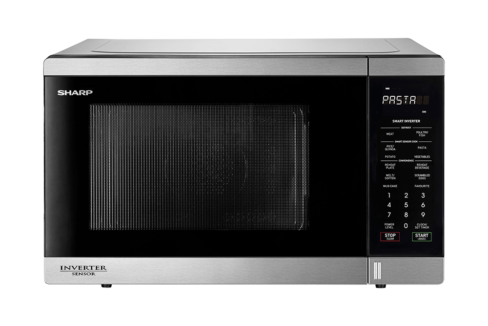 Midsized Microwave - Stainless Steel - 1200W 