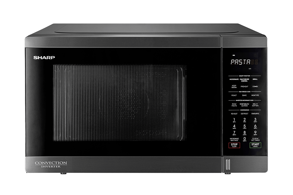 Convection Microwave - Black Stainless - 1100W 