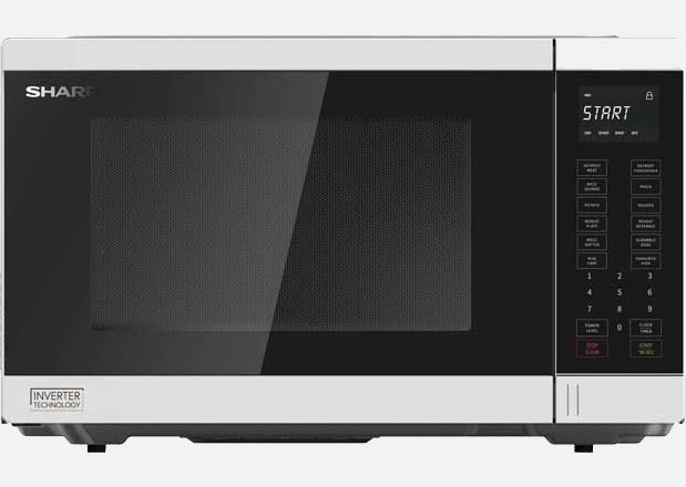 Midsized Microwave - White - 1200W 