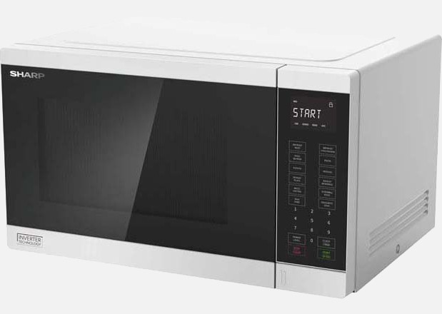 Midsized Microwave - White - 1200W 